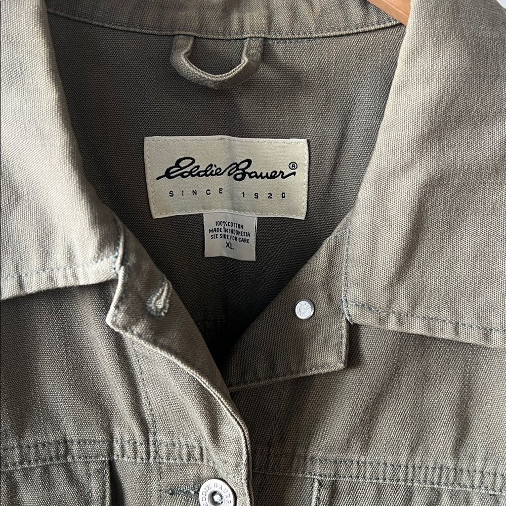 Eddie Bauer Cotton Jacket Womens XL - Picture 2 of 3
